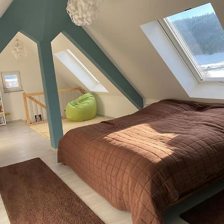 Loft Wohnung Mit Toller Aussicht Messstetten Eksteriør billede