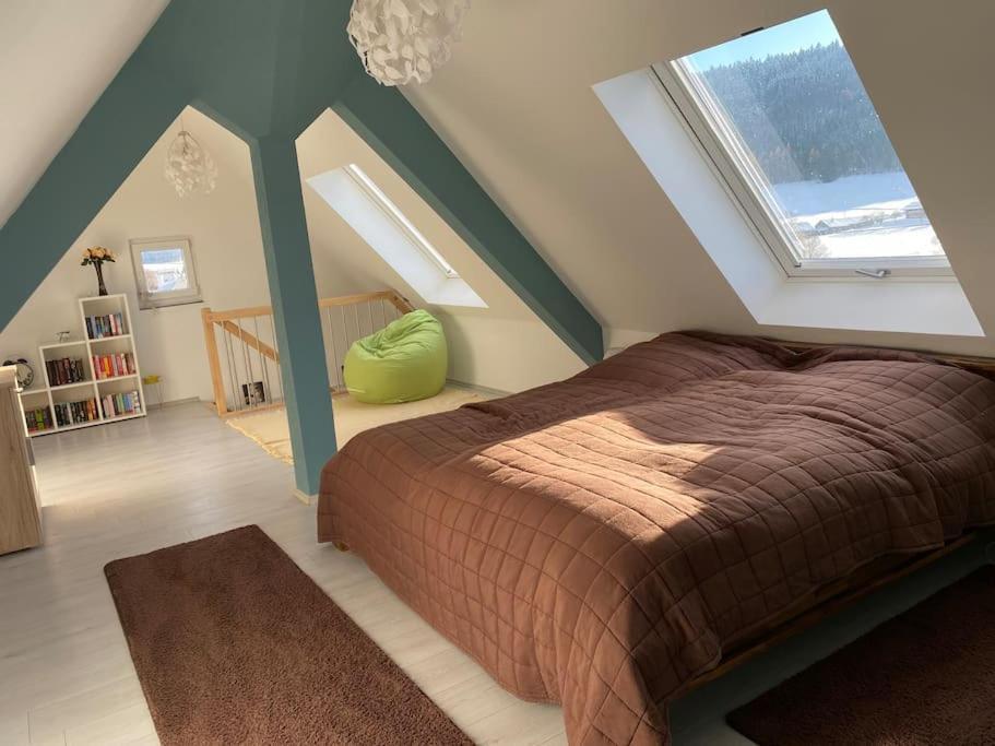 Loft Wohnung Mit Toller Aussicht Messstetten Eksteriør billede